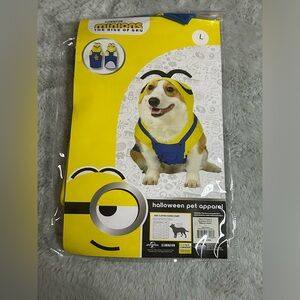 Universal Minions Dog Costume - Yellow and Blue